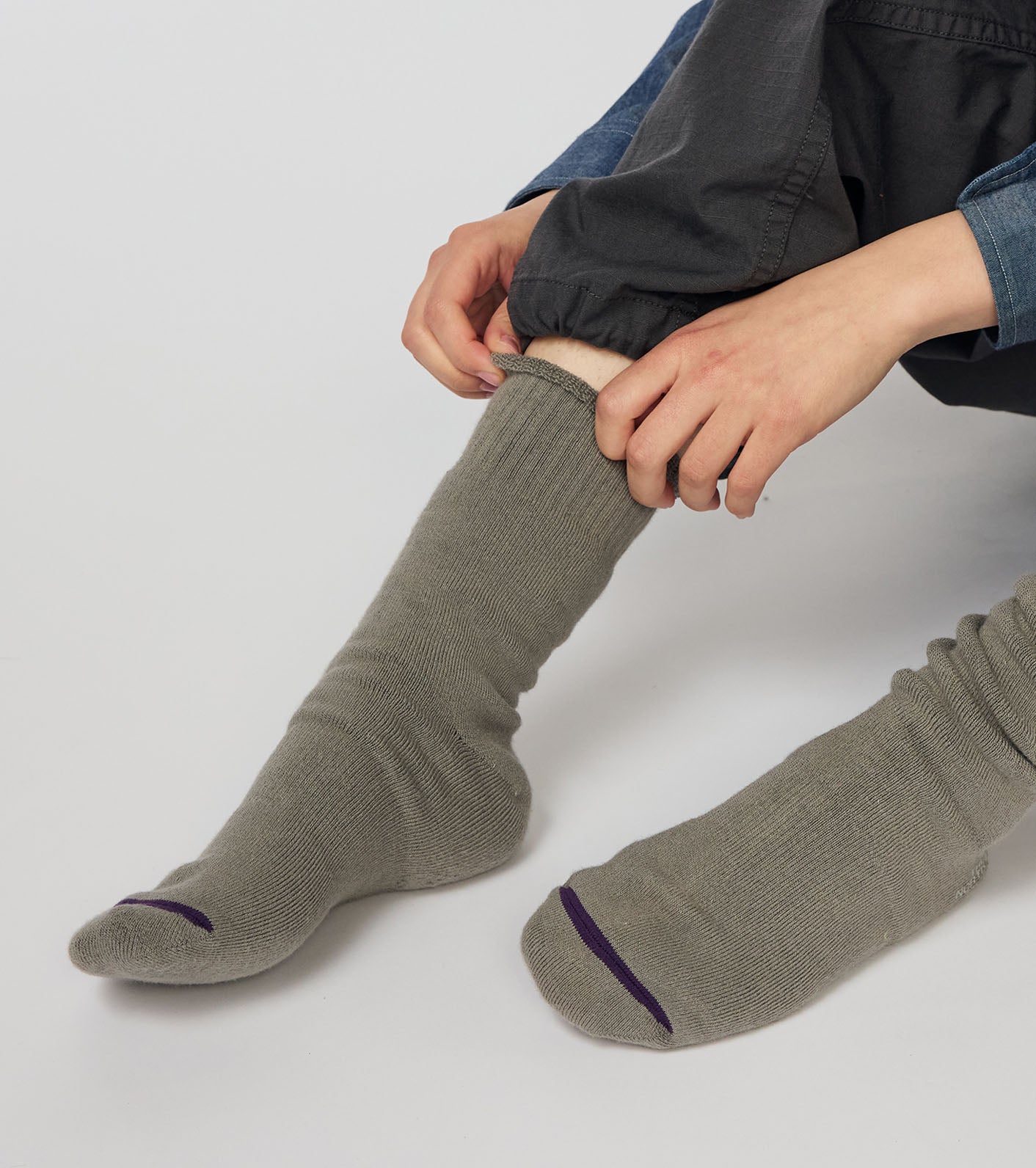 THE NORTH FACE Purple Label 25AW Pack Field Socks 2P