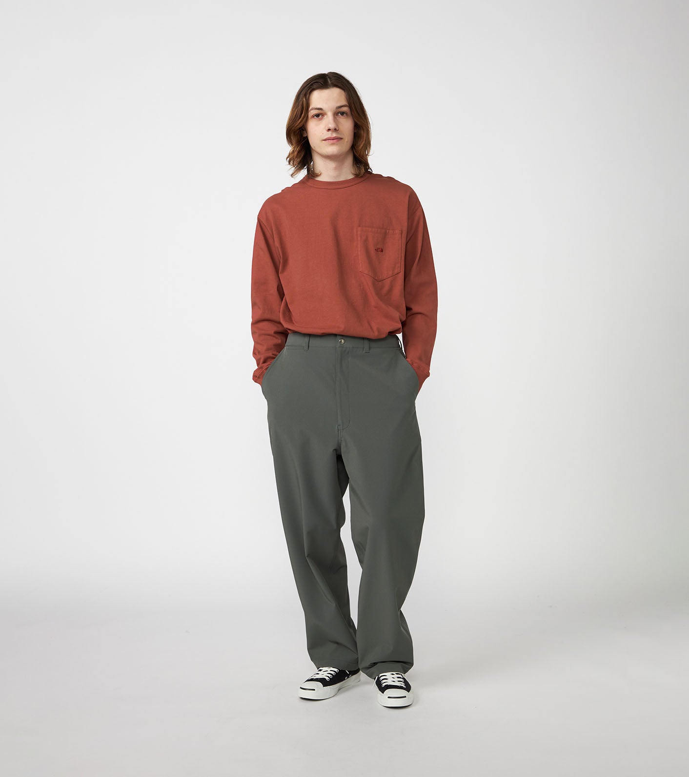 THE NORTH FACE Purple Label 25AW Stretch Twill Wide Tapered Field Pants