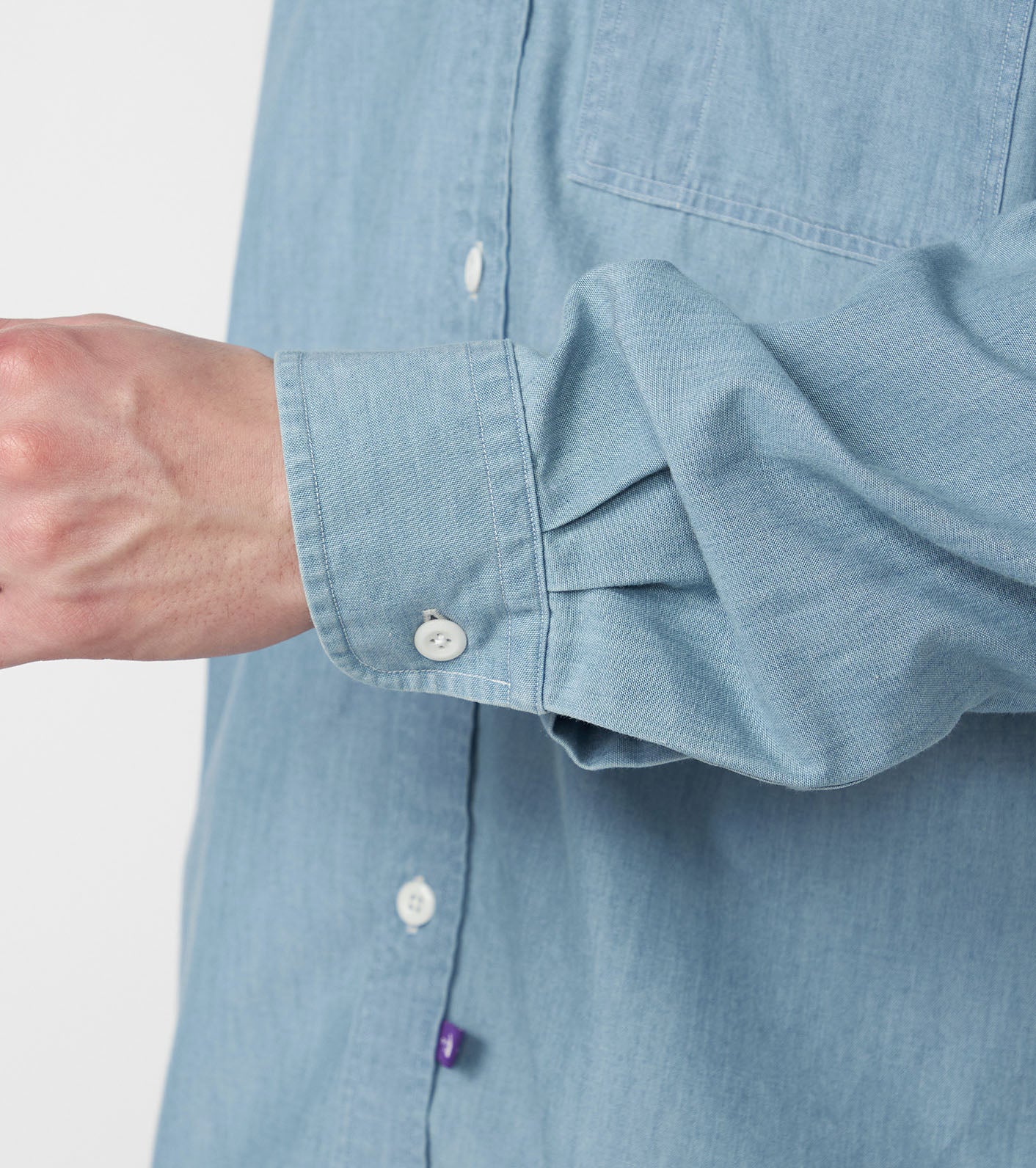 THE NORTH FACE Purple Label 25AW Regular Collar Chambray Field Shirt