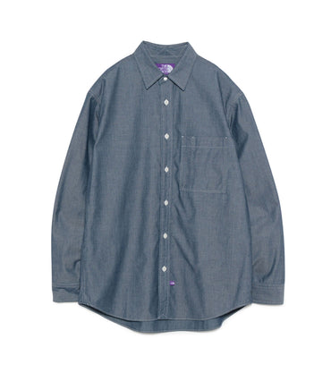 THE NORTH FACE Purple Label 25AW Regular Collar Chambray Field Shirt