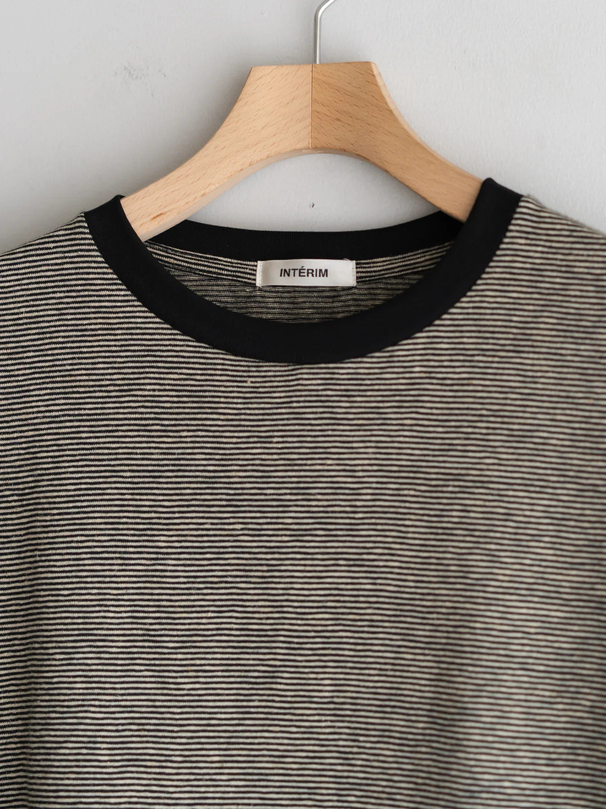 INTERIM 25SS COTTON HEMP BORDER L/S TEE