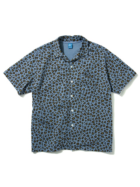 Good On 25SS Leopard S/S Open T-Shirt