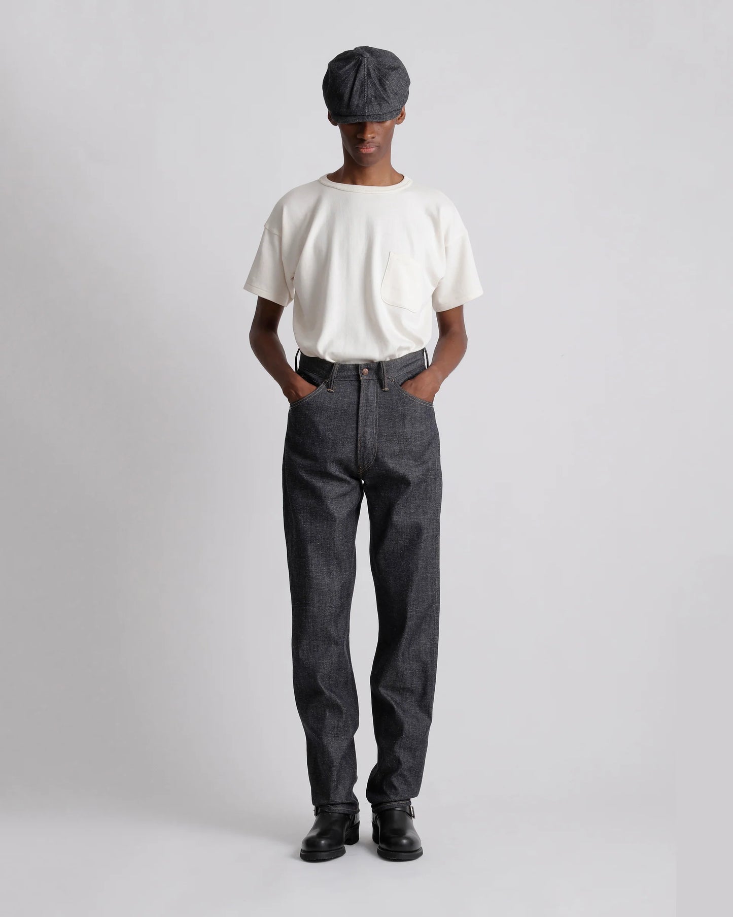 T.T / DENIM TROUSERS