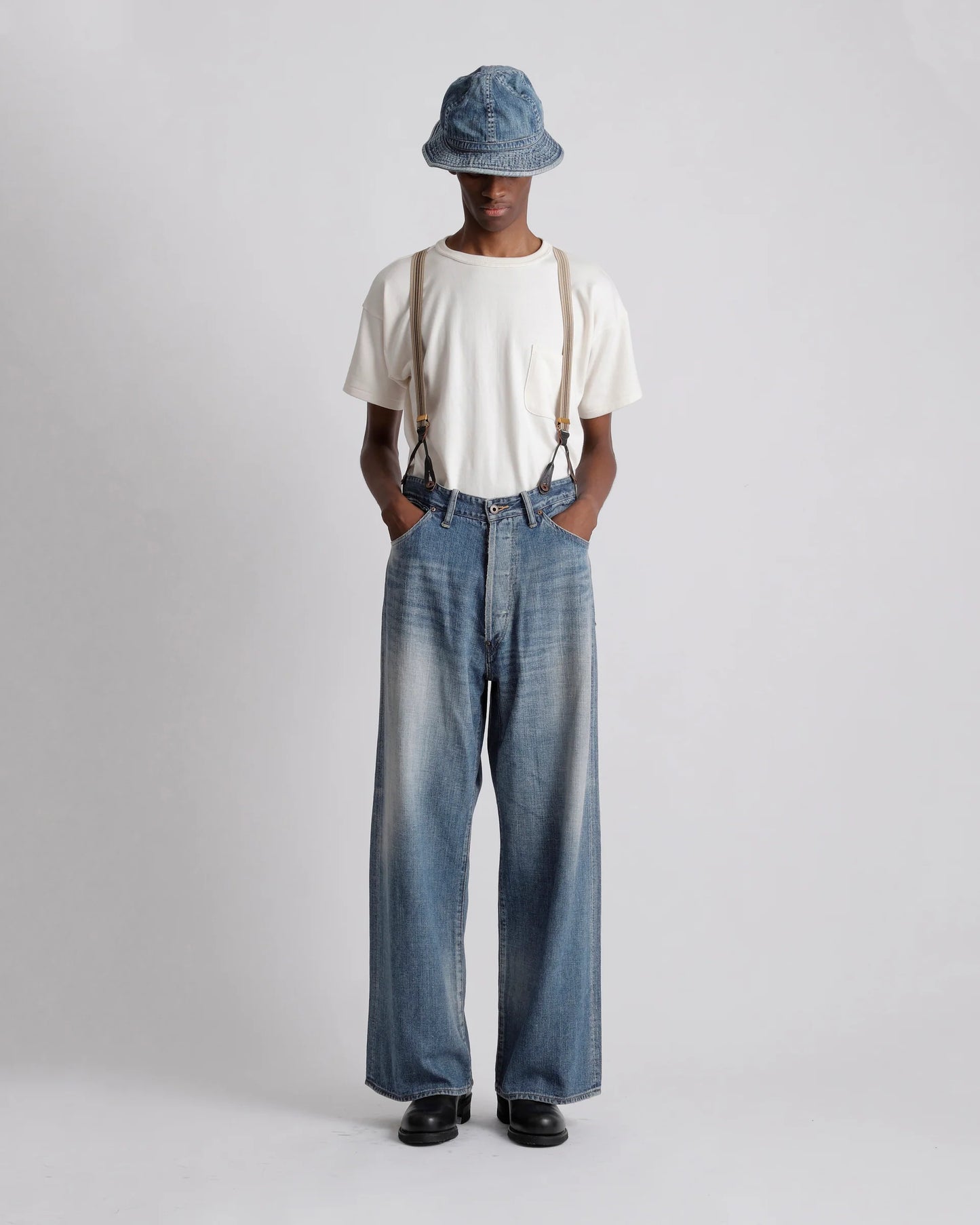 T.T / DENIM TROUSERS C.1920'S