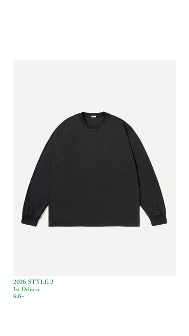 A.PRESSE 26AW Cashmere Blend L/S T-Shirt
