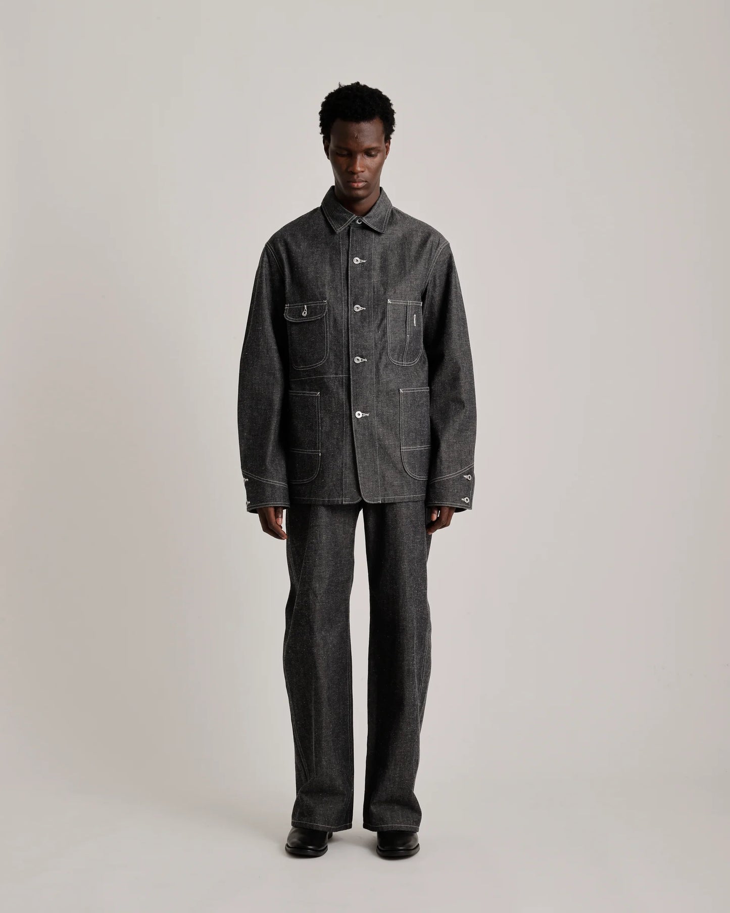 T.T / 26SS LOT.716 Coverall Jacket With Chinstrap