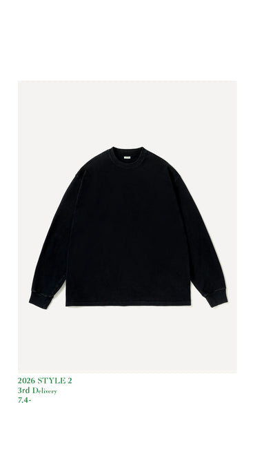 A.PRESSE 26AW Vintage L/S T-shirt
