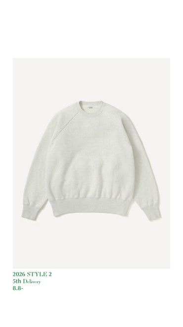 A.PRESSE 26AW Vintage Sweatshirt