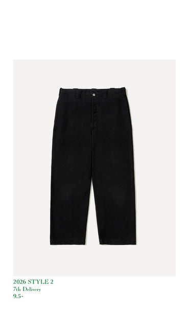 A.PRESSE 26AW Silk Nep Trousers