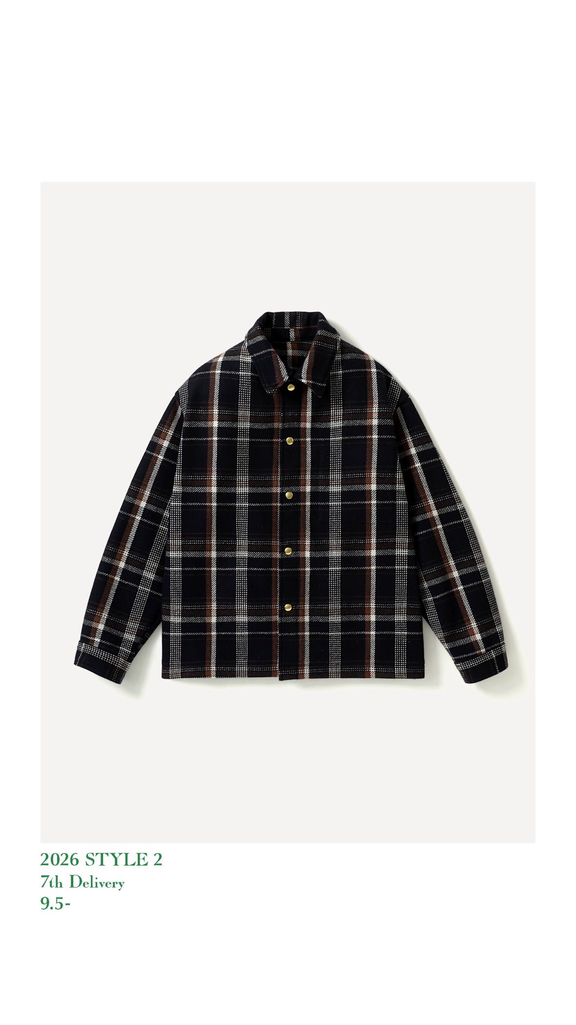 A.PRESSE 26AW Wool Cashmere CPO Shirt