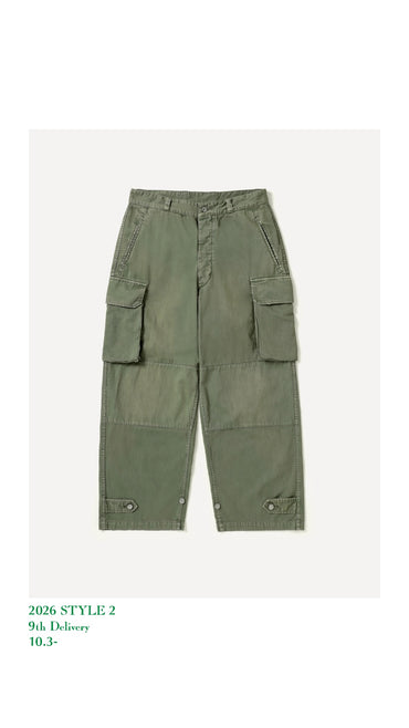A.PRESSE 26AW Vintage FA HBT M-47 Pants