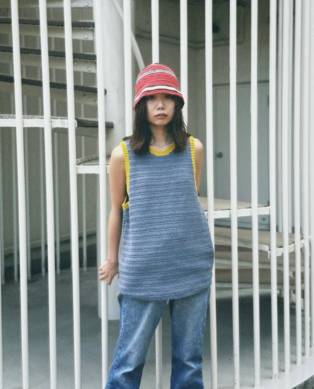 RICE NINE TEN / CROCHET KNIT HAT