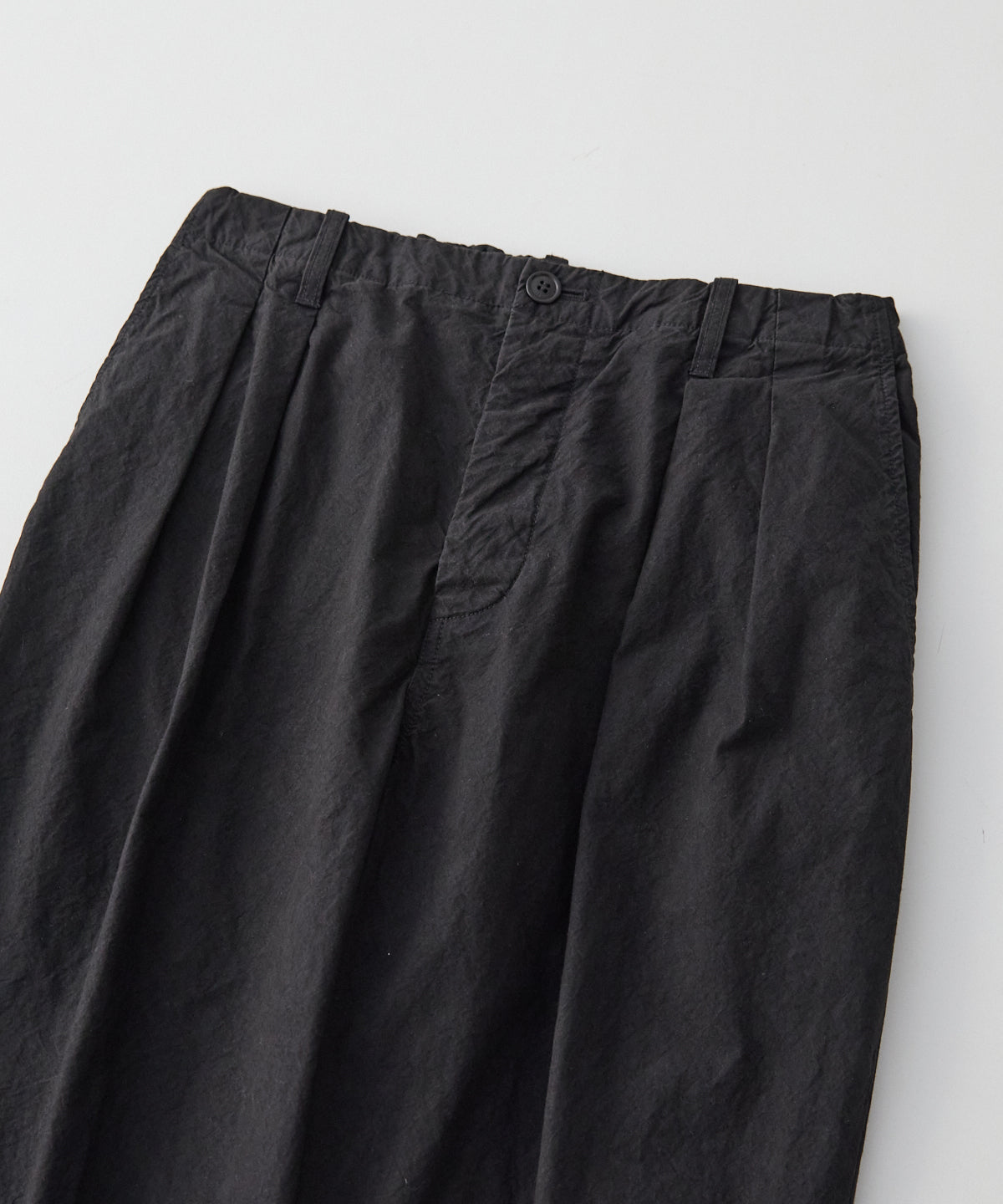 CONFECT / スーピマコットン 2タックイージートラウザーズ