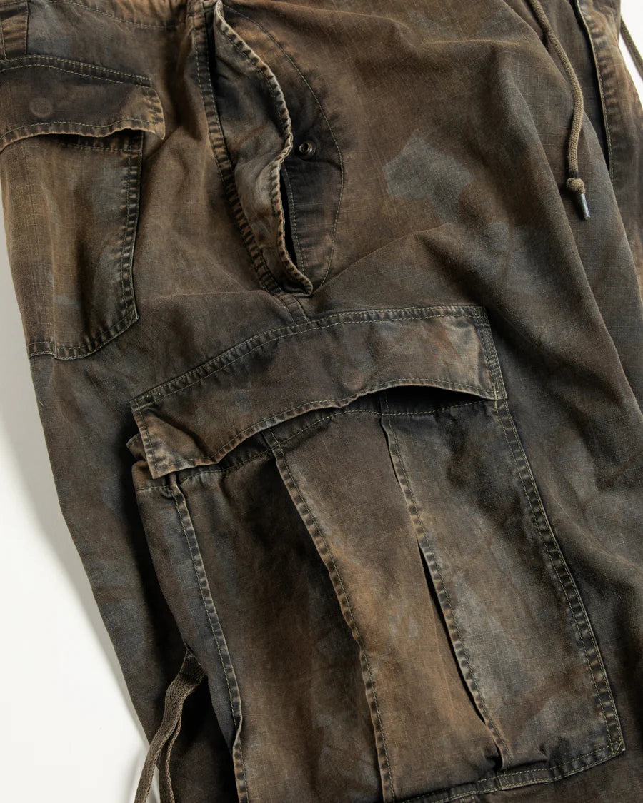 ANACHRONORM / AN376-B SULFUR DYED RIPSTOP REALTREE M-51 TYPE FIELD OVER PANTS