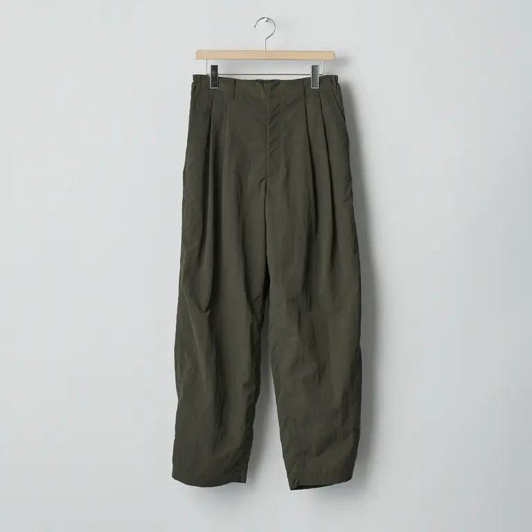 ssstein 25AW Windproof Nylon Wide Easy Trousers