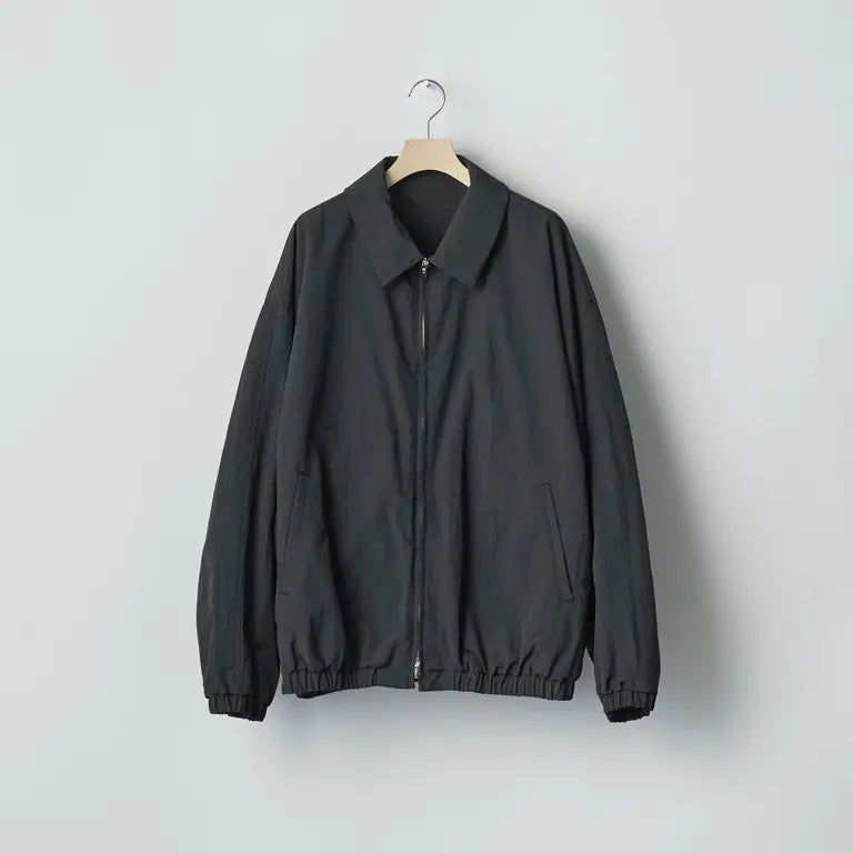 ssstein 25AW Recycled Nylon Oversized Zip Jacket