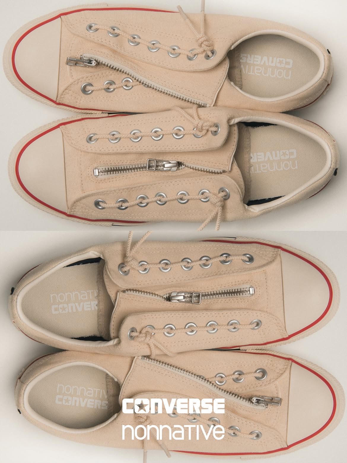 CONVERSE × nonnative / ALL STAR GORE-TEX CENTERZIP OX / NN