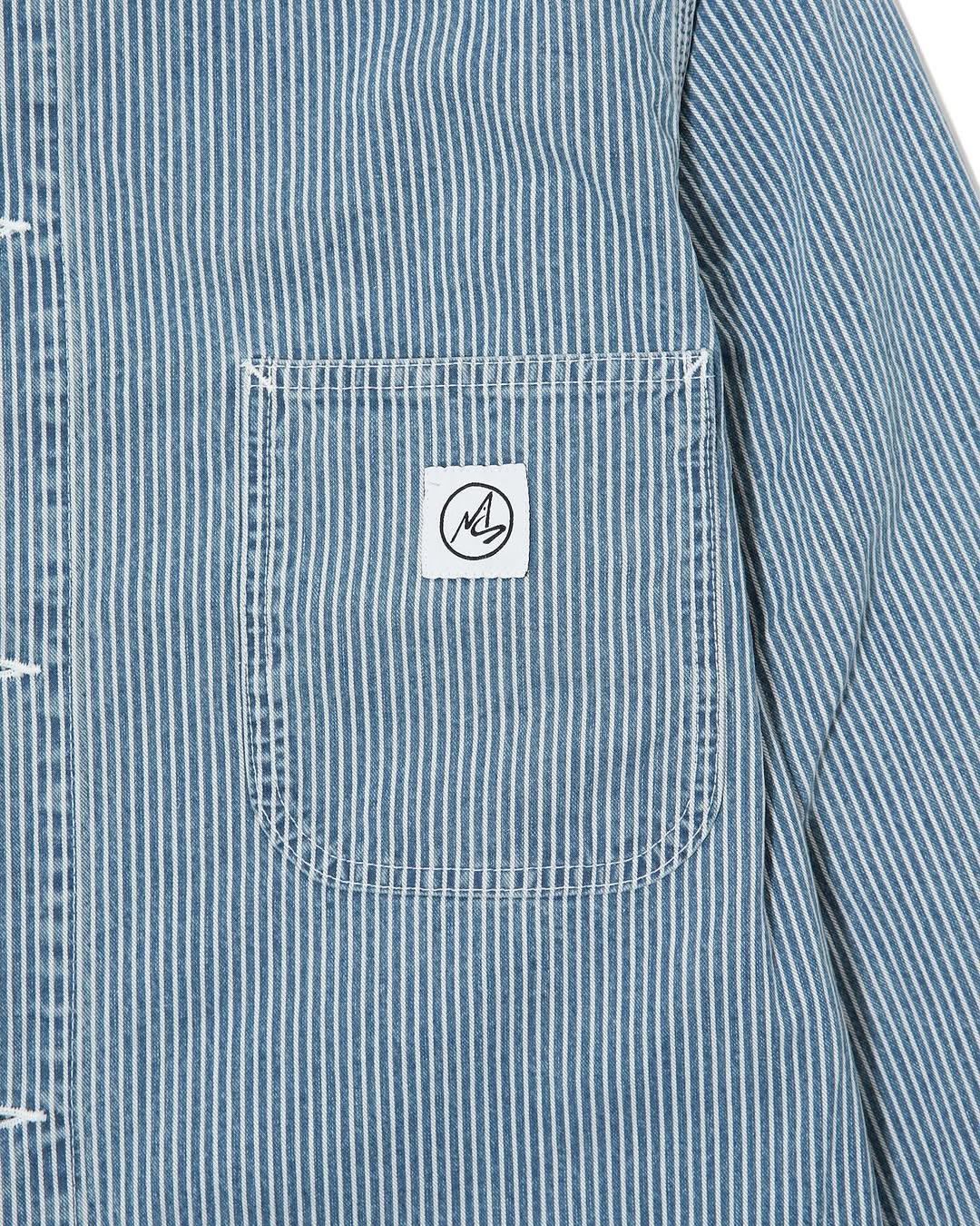 MASSES 25SS COVERALL JKT HICKORY