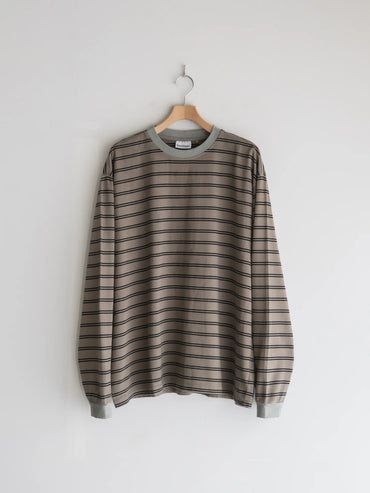 SandWaterr 25AW RESEARCHED TEE LS / COTTON BORDER JERSEY