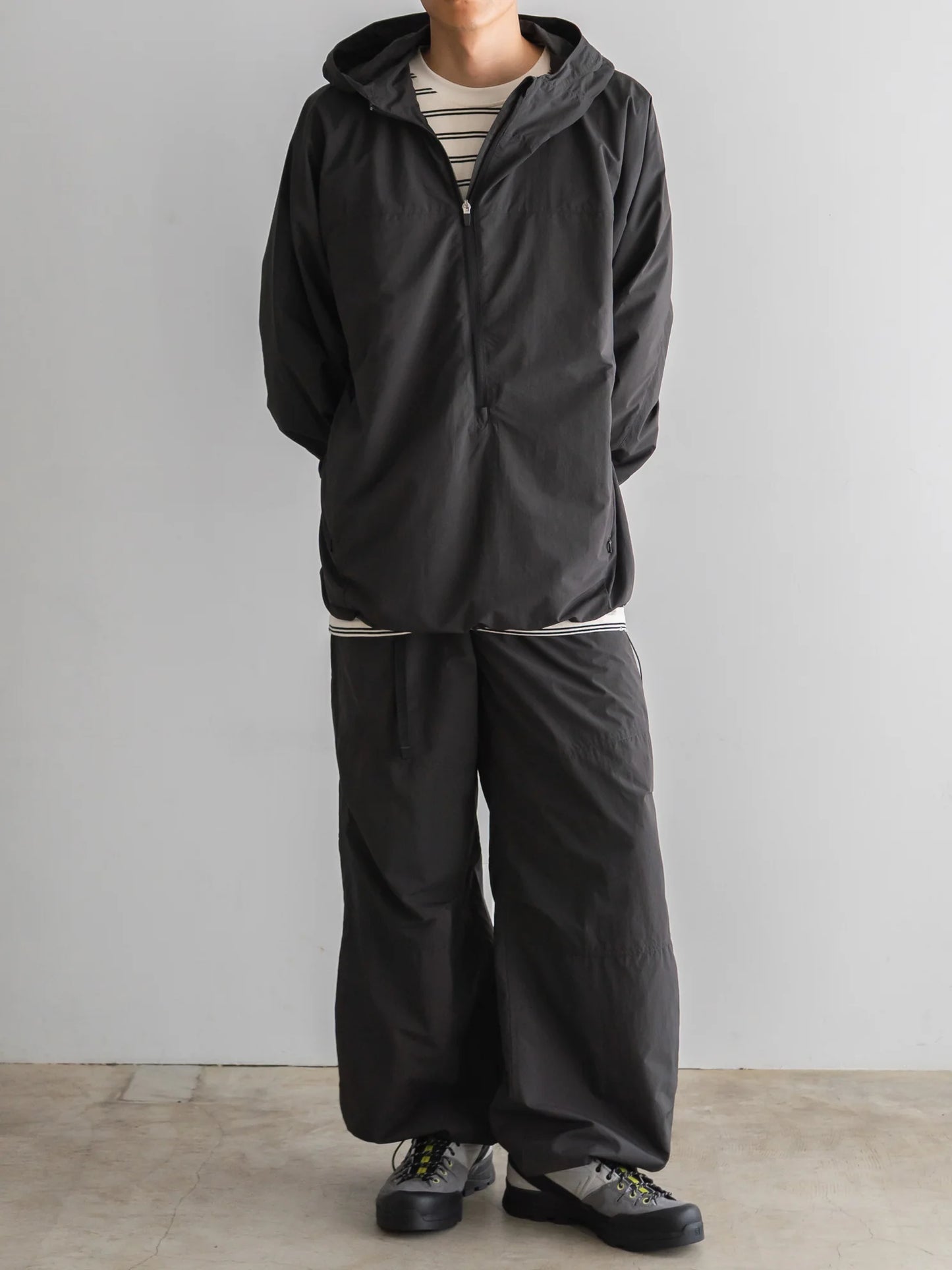 SandWaterr 25AW ORGANIZED WIDE EASY PANTS / RIPSTOP NYLON