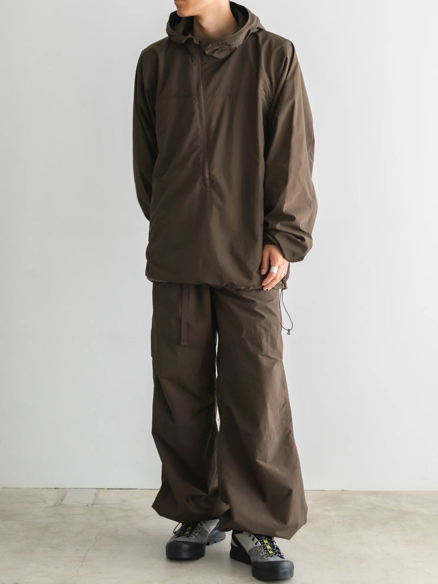 SandWaterr 25AW ORGANIZED WIDE EASY PANTS / RIPSTOP NYLON
