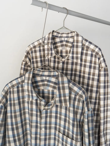 URU 25AW SHIRTS - REGULAR COLLAR L/S SHIRTS