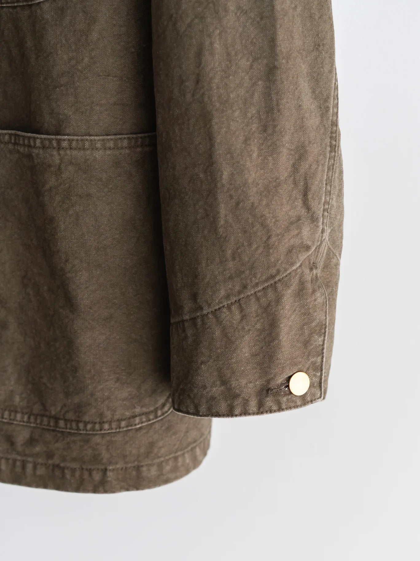 URU 25SS COTTON CANVAS - COVERALL JACKET