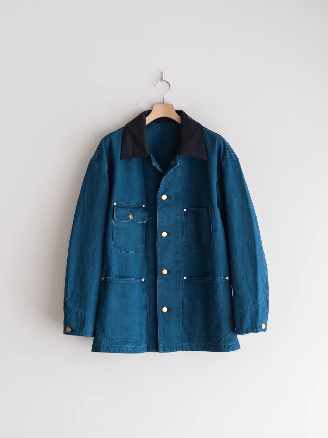 URU 25SS COTTON CANVAS - COVERALL JACKET