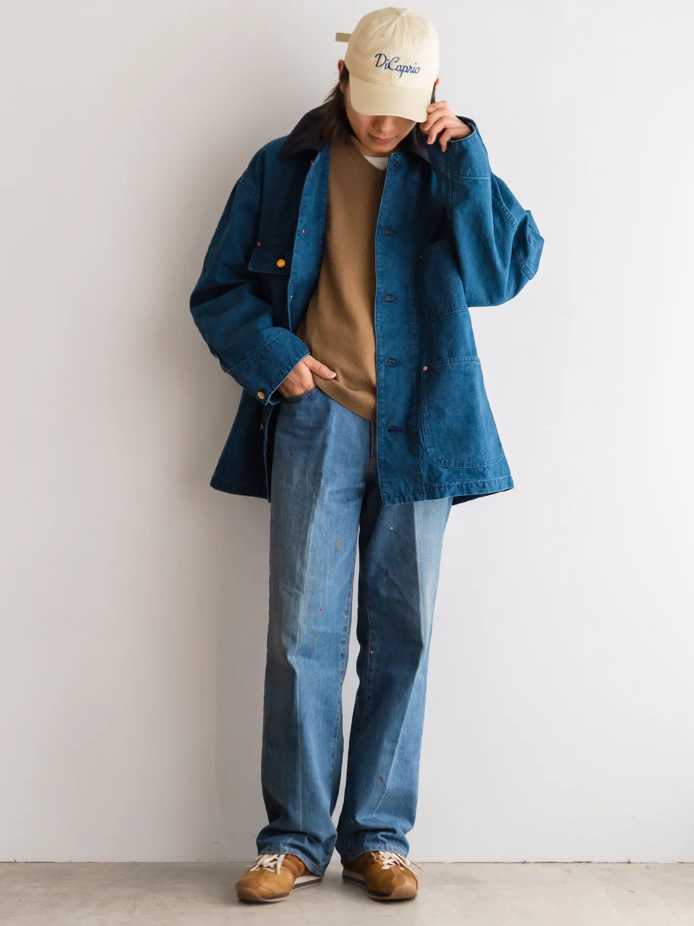URU 25SS COTTON CANVAS - COVERALL JACKET