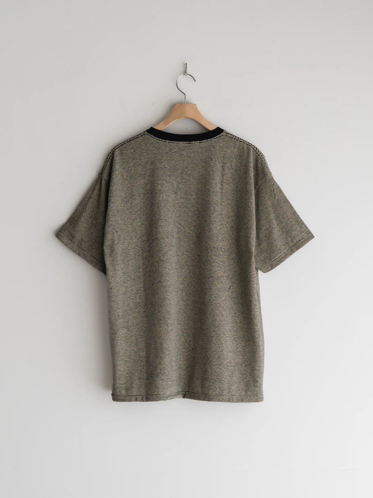 INTERIM 25SS COTTON HEMP BORDER TEE