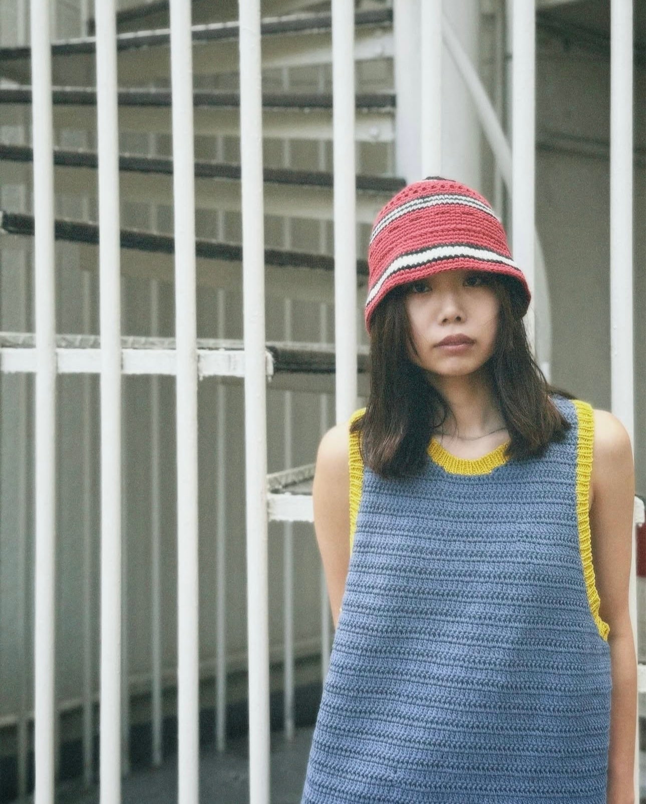 RICE NINE TEN / CROCHET KNIT HAT