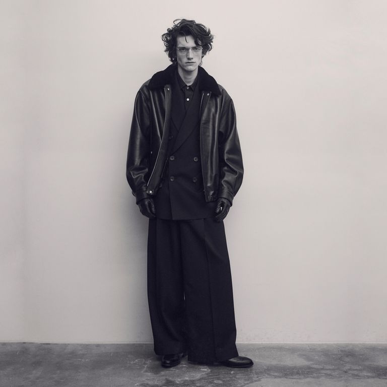 ssstein 25AW Oversized Double Breasted Jacket