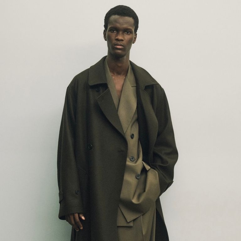 ssstein 25AW Oversized Double Breasted Jacket