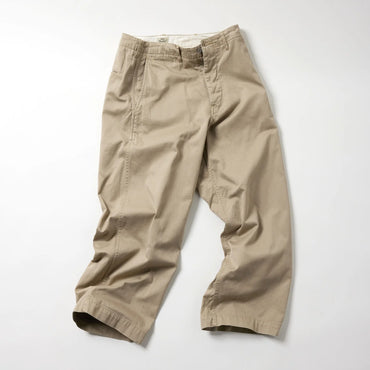 Gold / GL42426 / SELVEDGE WEAPON WIDE TROUSERS