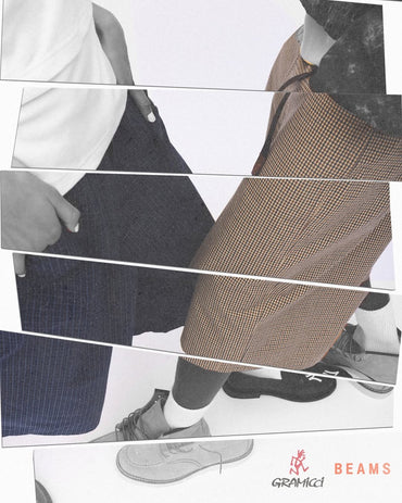 BEAMS x Gramicci / CHECK SHORTS