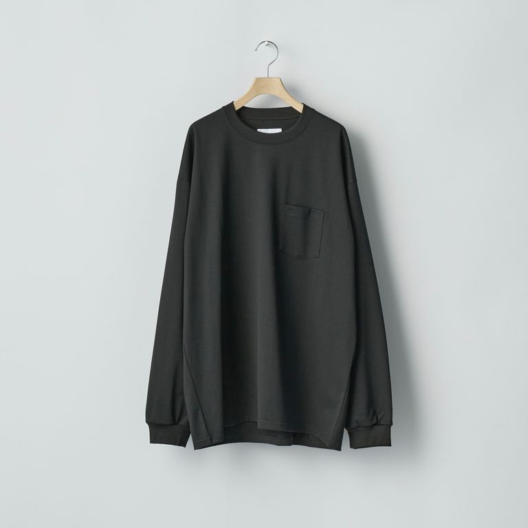 ssstein 25AW Oversized Long Sleeve Pocket Tee