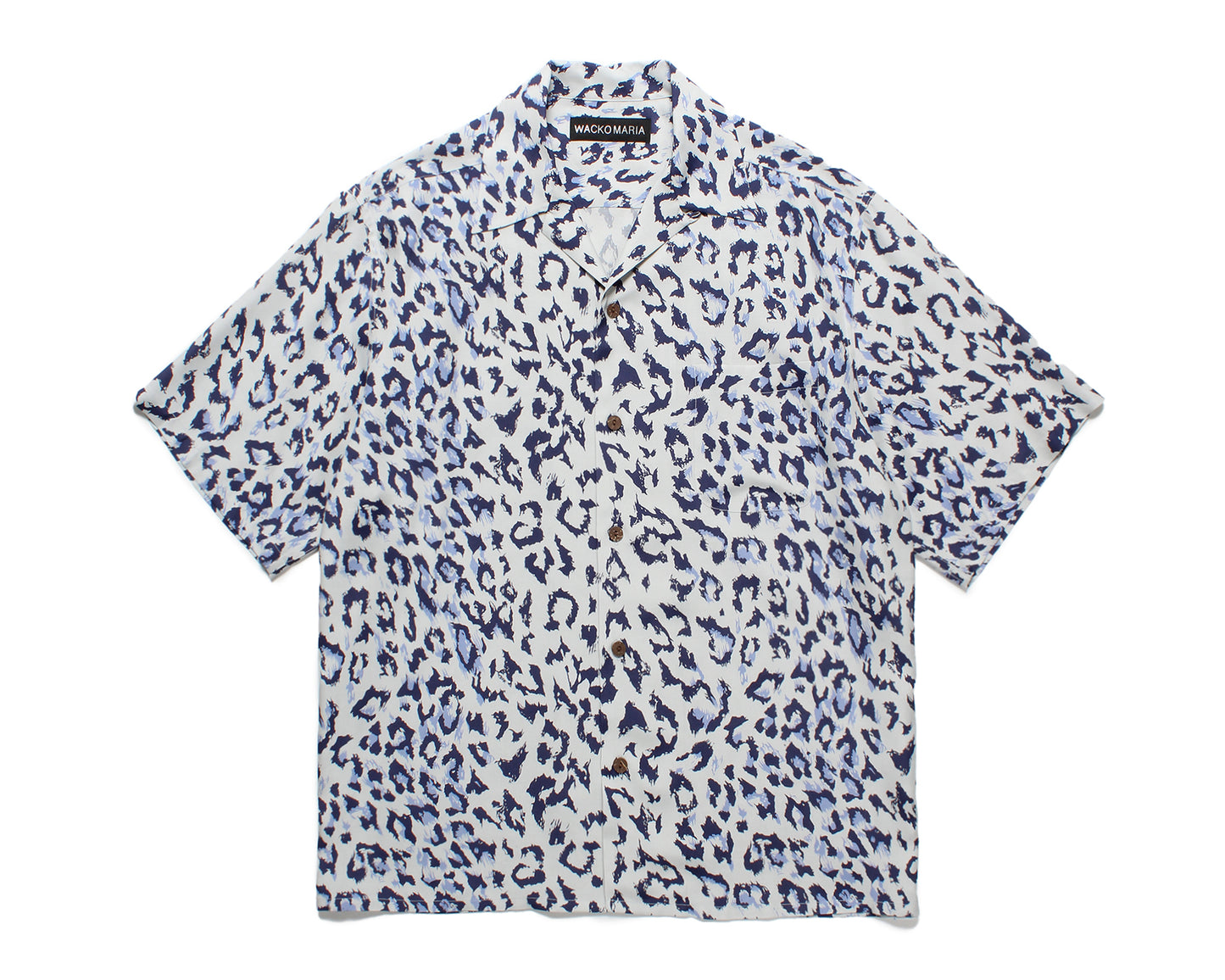 WACKO MARIA 25SS LEOPARD HAWAIIAN SHIRT