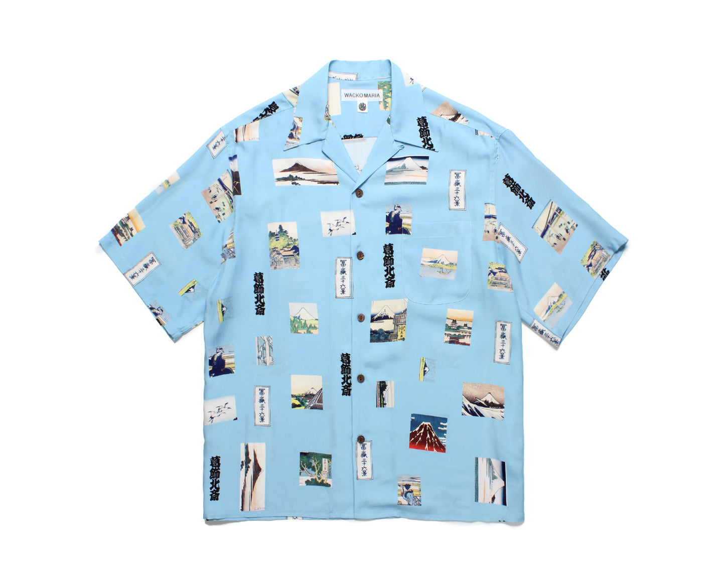 WACKO MARIA x 葛飾北斎 / HAWAIIAN SHIRT