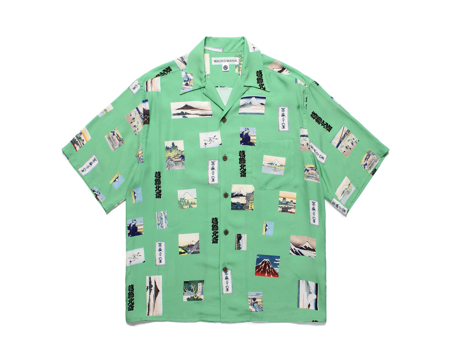 WACKO MARIA x 葛飾北斎 / HAWAIIAN SHIRT
