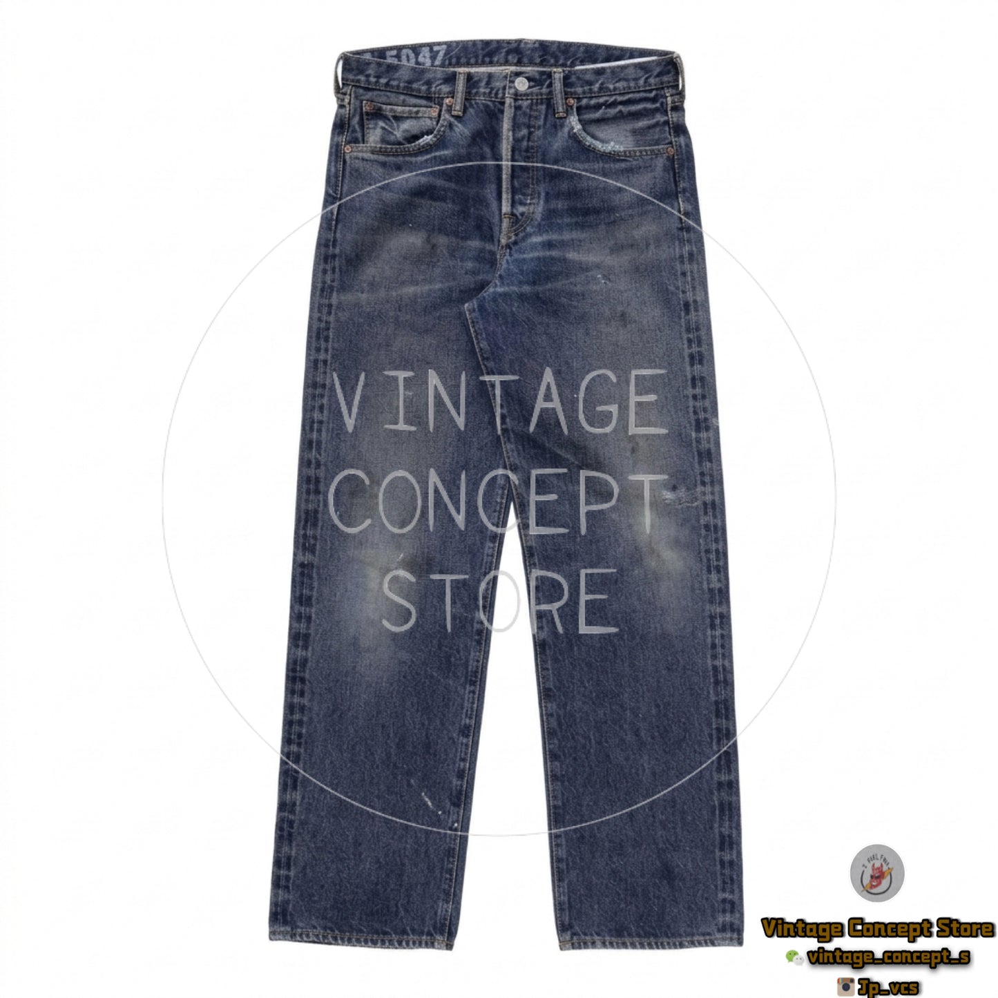 visvim 26AW SOCIAL SCULPTURE 01 NARROW DMGD-47
