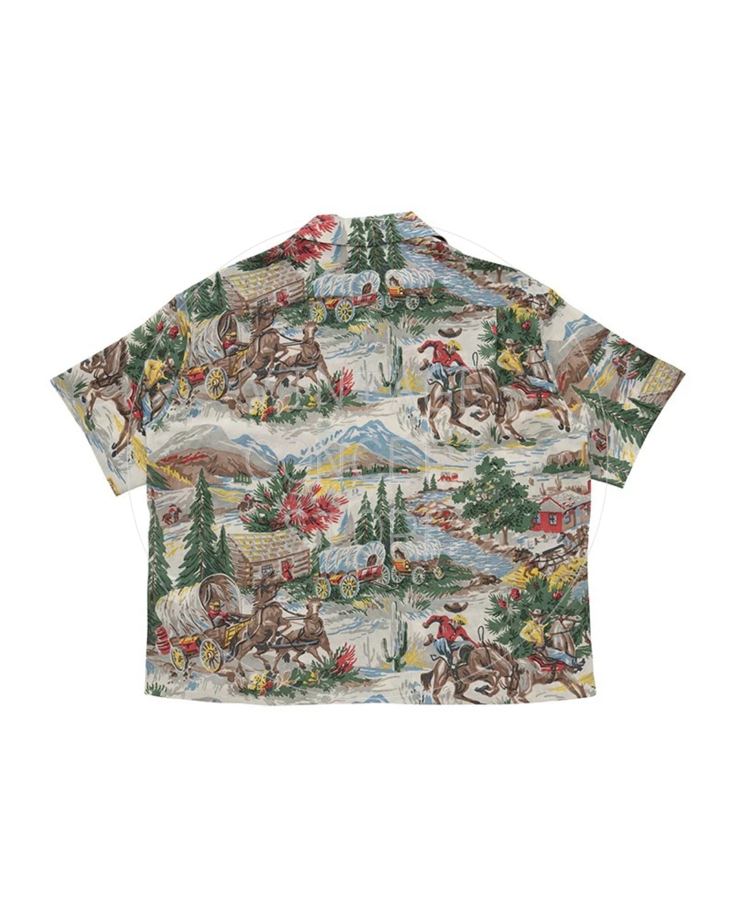 visvim 25SS CROSBY SHIRT S/S (WASHI CHIRIMEN)