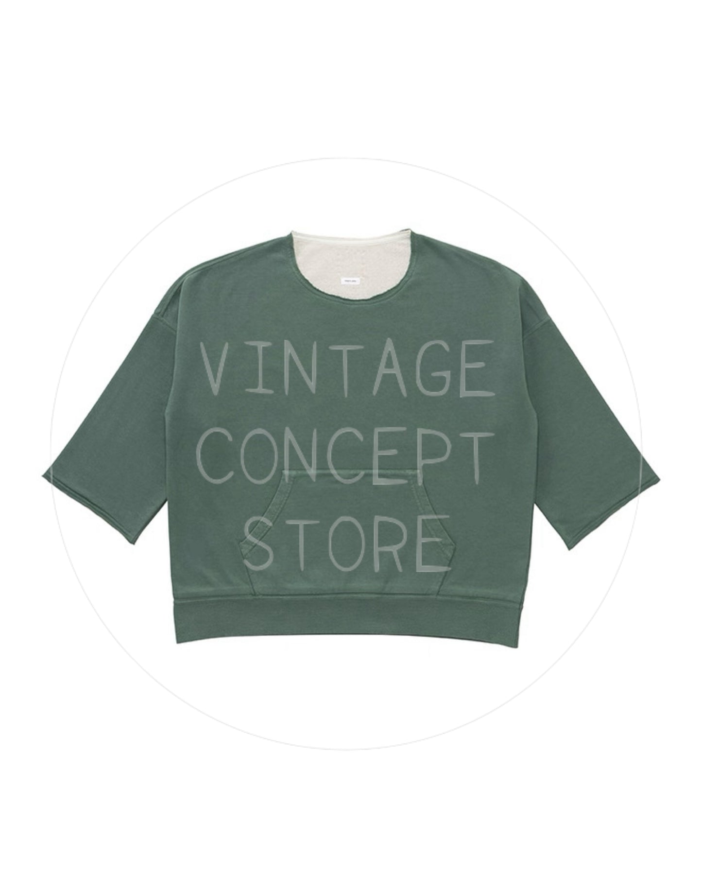 visvim 25AW BURROW DUAL SWEAT DMGD