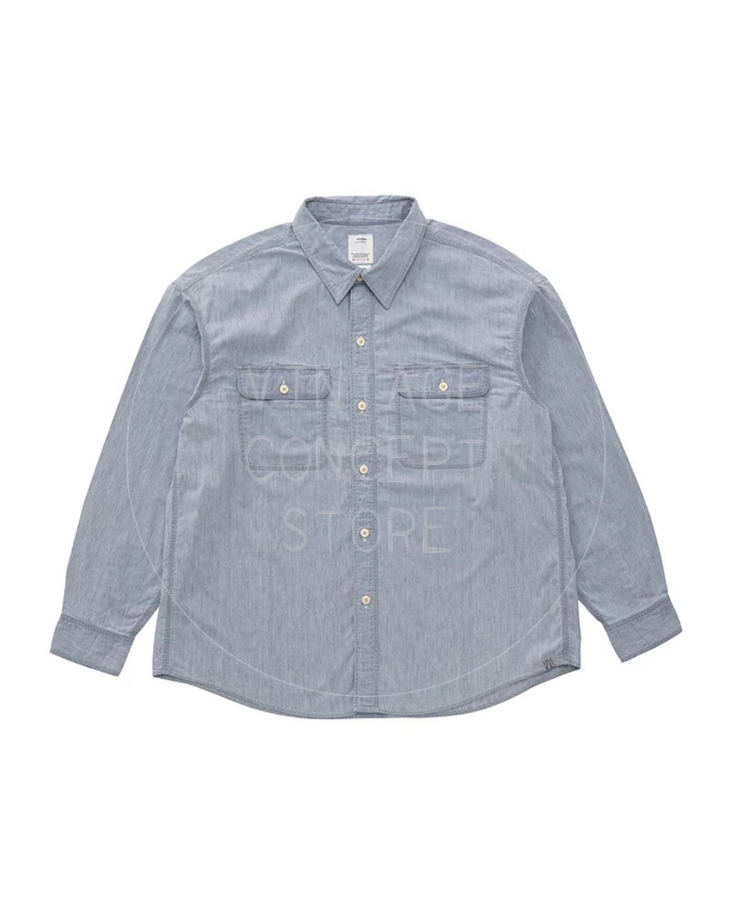 visvim 25SS LANGER CHAMBRAY L/S (C/SI)