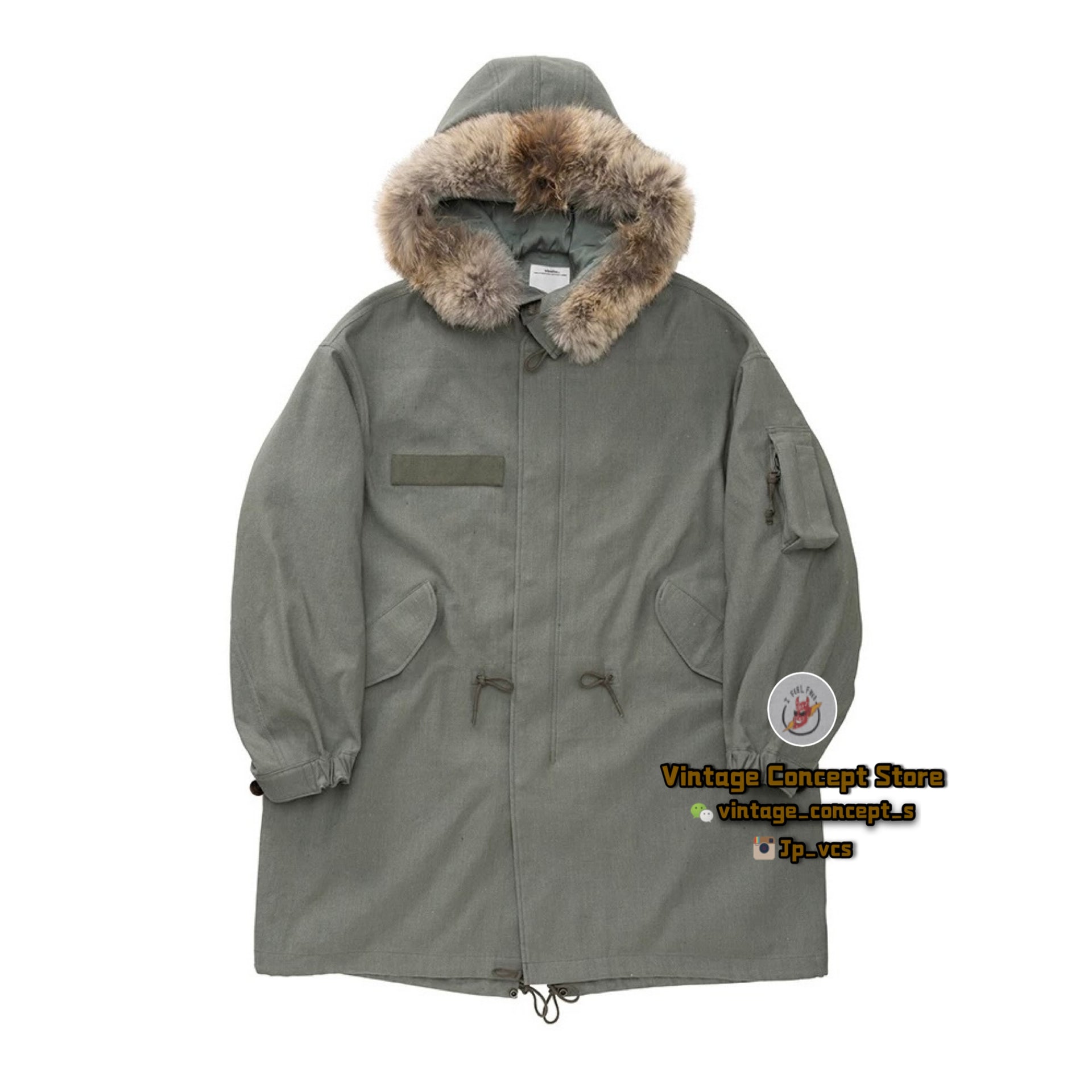 24AW visvim SIX-FIVE FISHTAIL PARKA 2