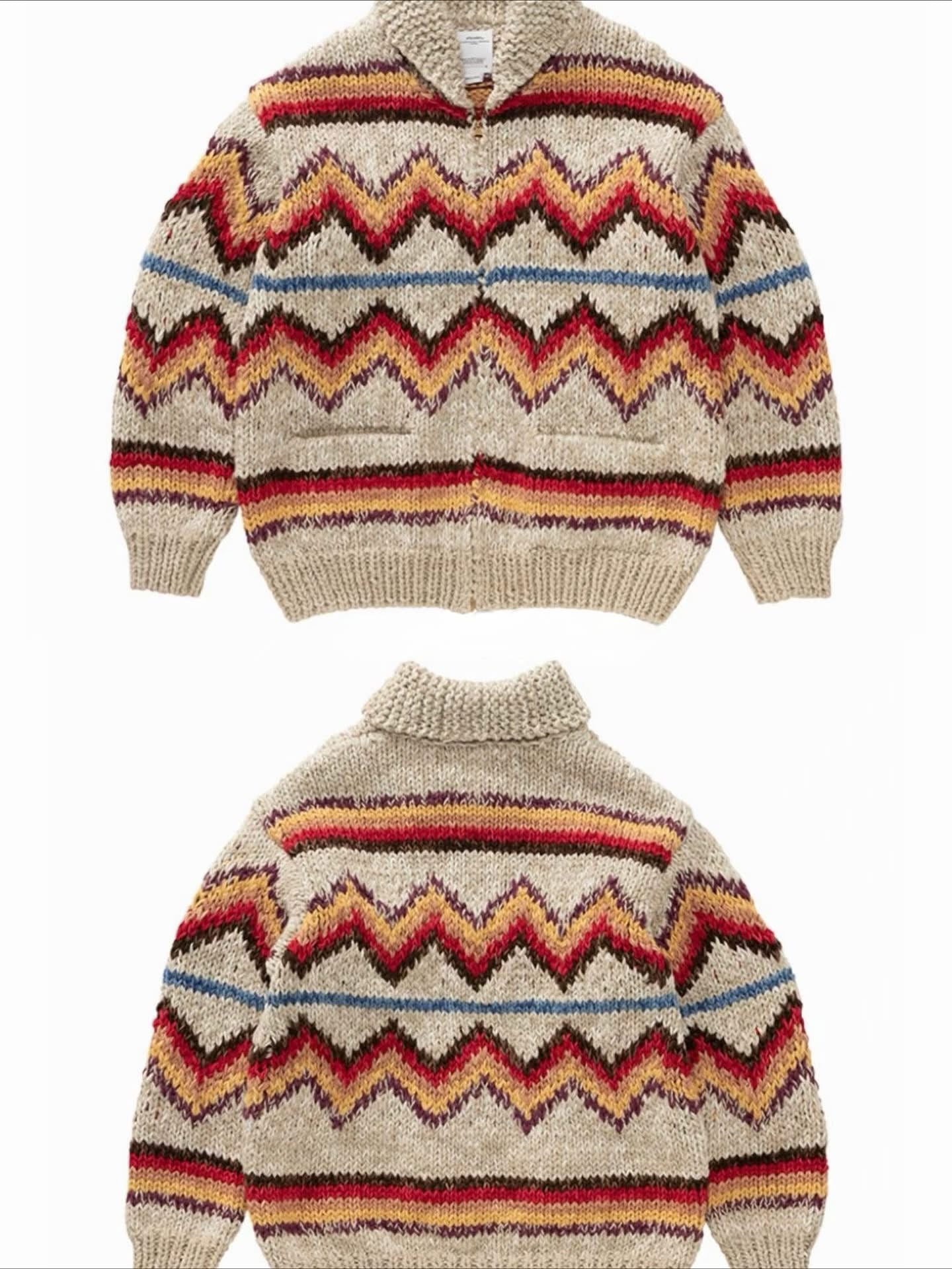 トップス visvim 25AW KINT CARDIGAN 3 visvim 25AW KINT CARDIGAN 3