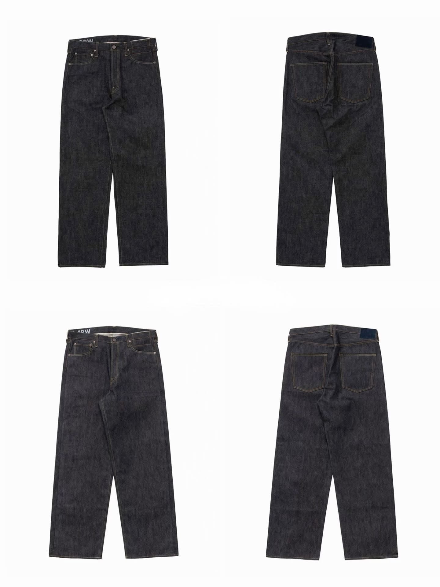 visvim 25AW SOCIAL SCULPTURE (01 WIDE / 01 EX WD) RAW