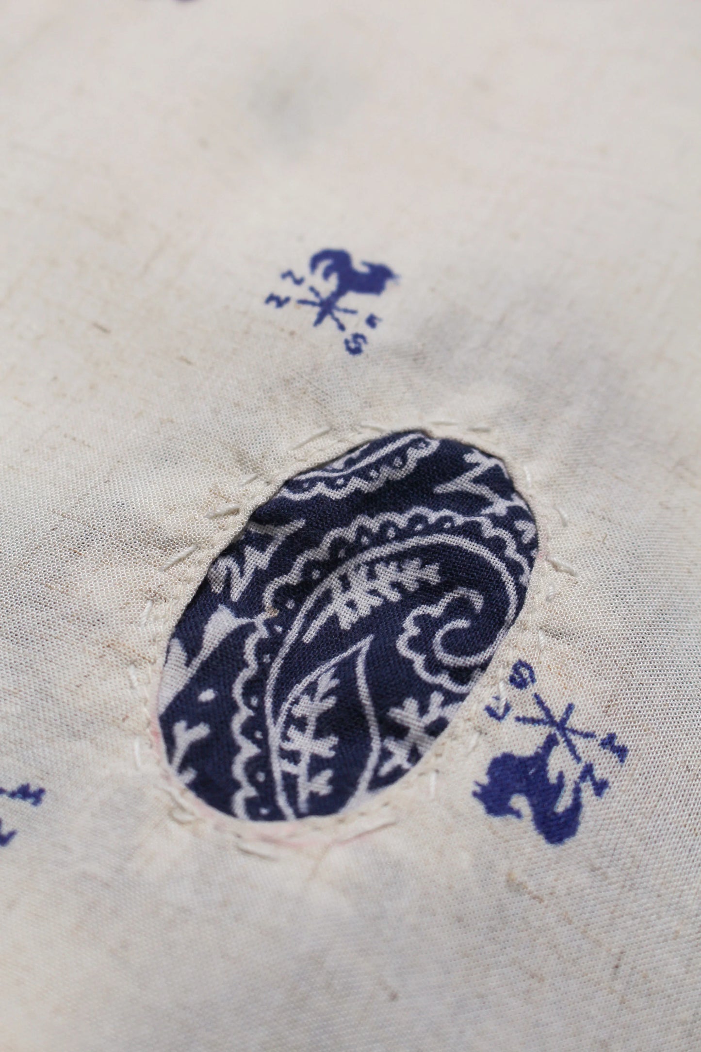 BOWWOW 25SS WEATHERVANE BANDANA REMADE SHIRT