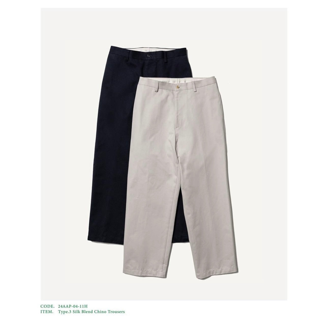 A.PRESSE type.2 chino trousers size 2（A.PRESSE_MEN'S Type.2