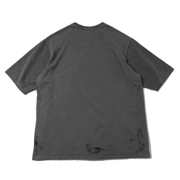 marka 25SS CREW NECK DAMADED TEE ORGANIC COTTON