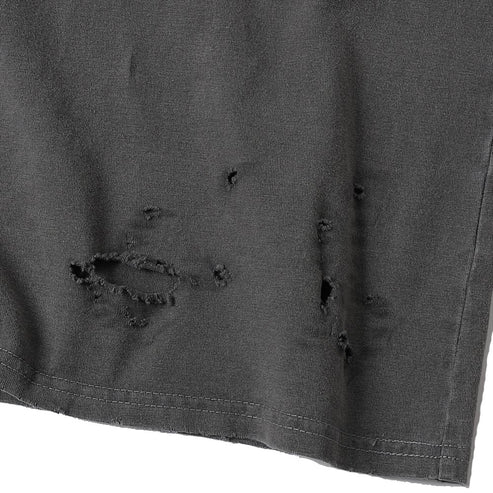marka 25SS CREW NECK DAMADED TEE ORGANIC COTTON
